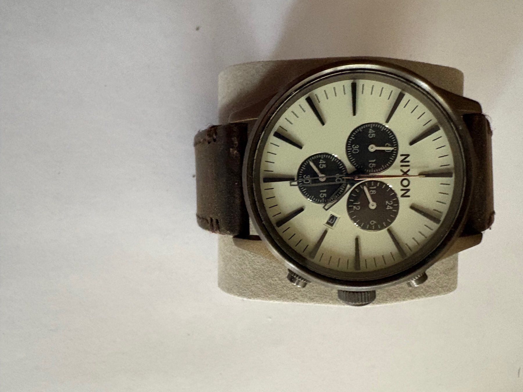 Nixon Orologi: Nixon The Sentry Chronograph Herrenuhr – Usato da Winterthur venduto da UncleMikha-el 6