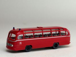 VE1- Brekina Mercedes O 321 Feuerwehr Bus