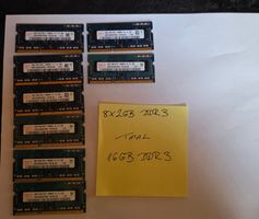 8x2GB DDR3 RAM, total 16GB DDR3 - Top Zustand