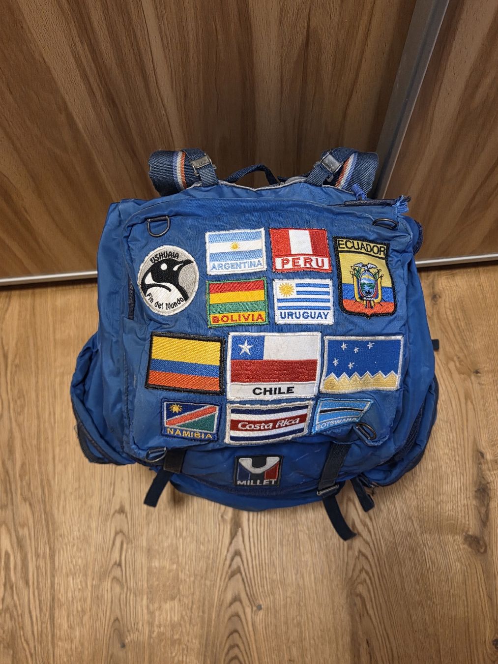 Millet Zaini: Reise-Rucksack Millet, blau, Retro – Usato da Maienfeld venduto da crx88 3
