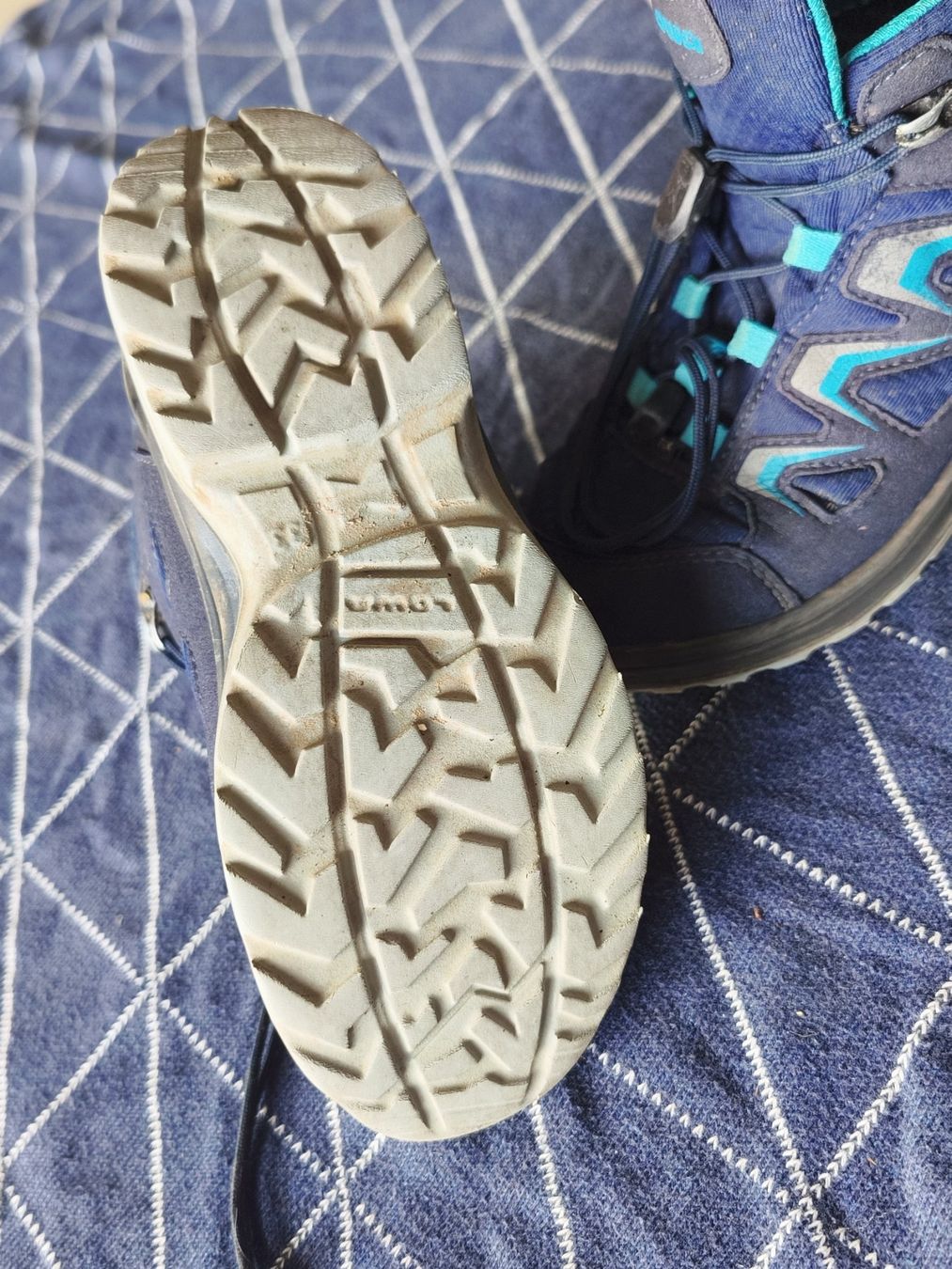Lowa Scarpe per ragazzi: Lowa Wanderschuhe Grösse 33  blau – Usato da MUEHLAU venduto da ibo_5c7d 1