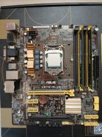 Asus Z87M-Plus + i7-4770 + 16GB RAM Bundle, Frisch getestet