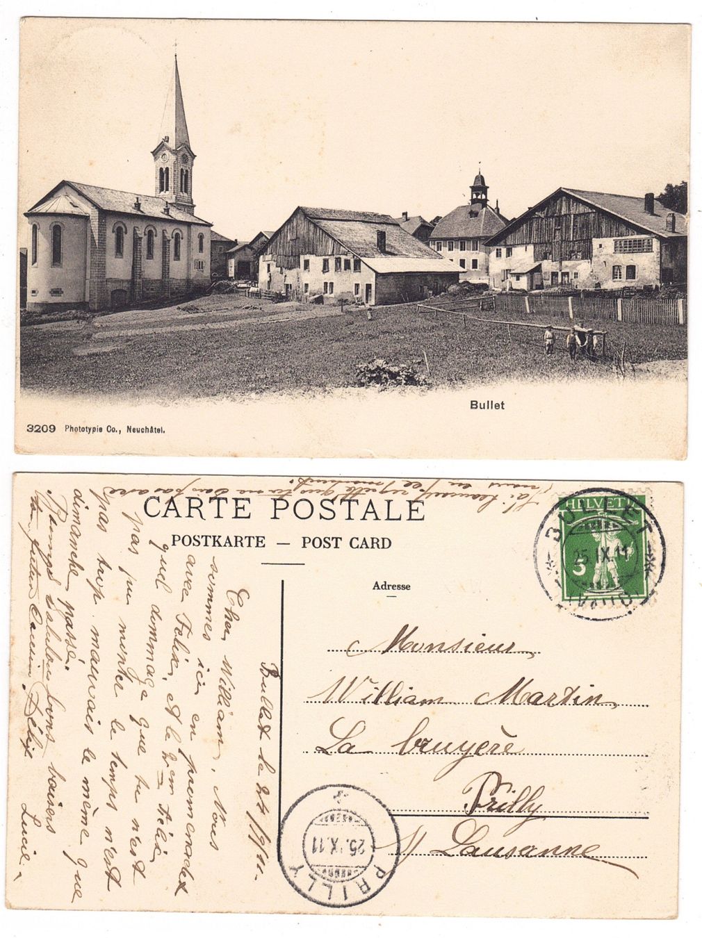Cartes postales: Bullet – D'occasion à La Tour-de-Peilz par amjust