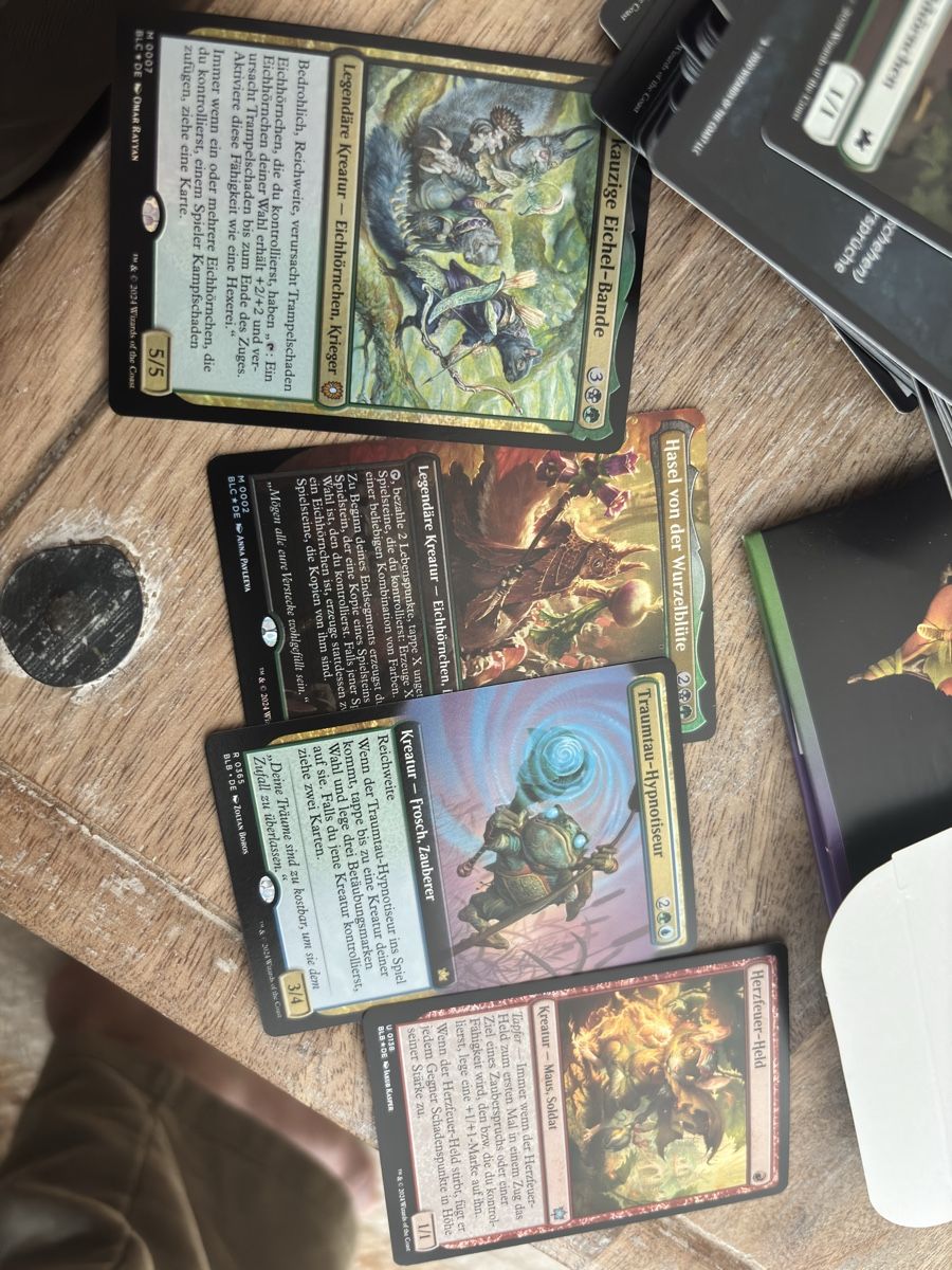 Magic The Gathering Carte collezionabili: Magic The Gathering BloomBurrow Commander Deck Deutsch – Usato da Steinmaur venduto da BobsCards 2