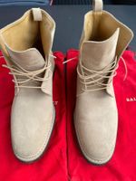 Bally knöchelhohe Schnürstiefel, Farbe beige, Grösse 10.5