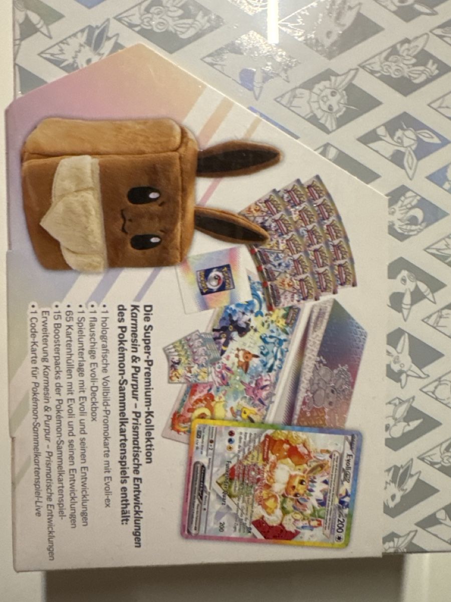 Pokémon Carte collezionabili: Pokemon Evoli Super-Premium-Kollektion neu versiegelt – Nuovo (secondo la descrizione) da Rümlang venduto da Peco95 3