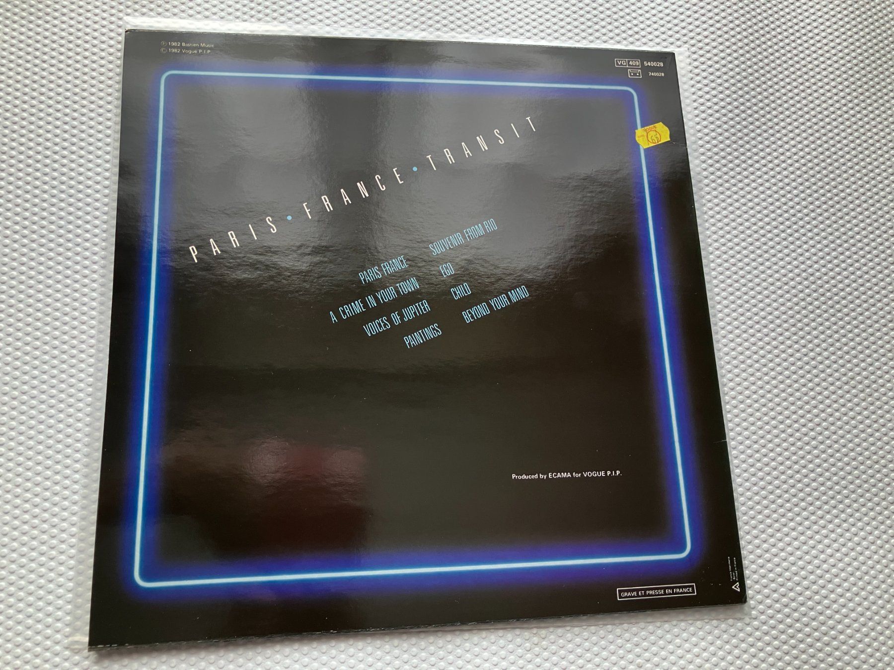Dischi in vinile: Paris France Transit – Usato da Aarwangen venduto da Jukebox3 2