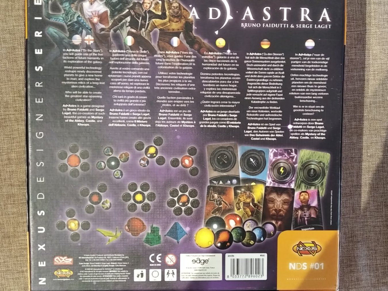 Giochi: Ad Astra - Jeu de société comme neuf – Usato da Aigle venduto da Colargolator 1