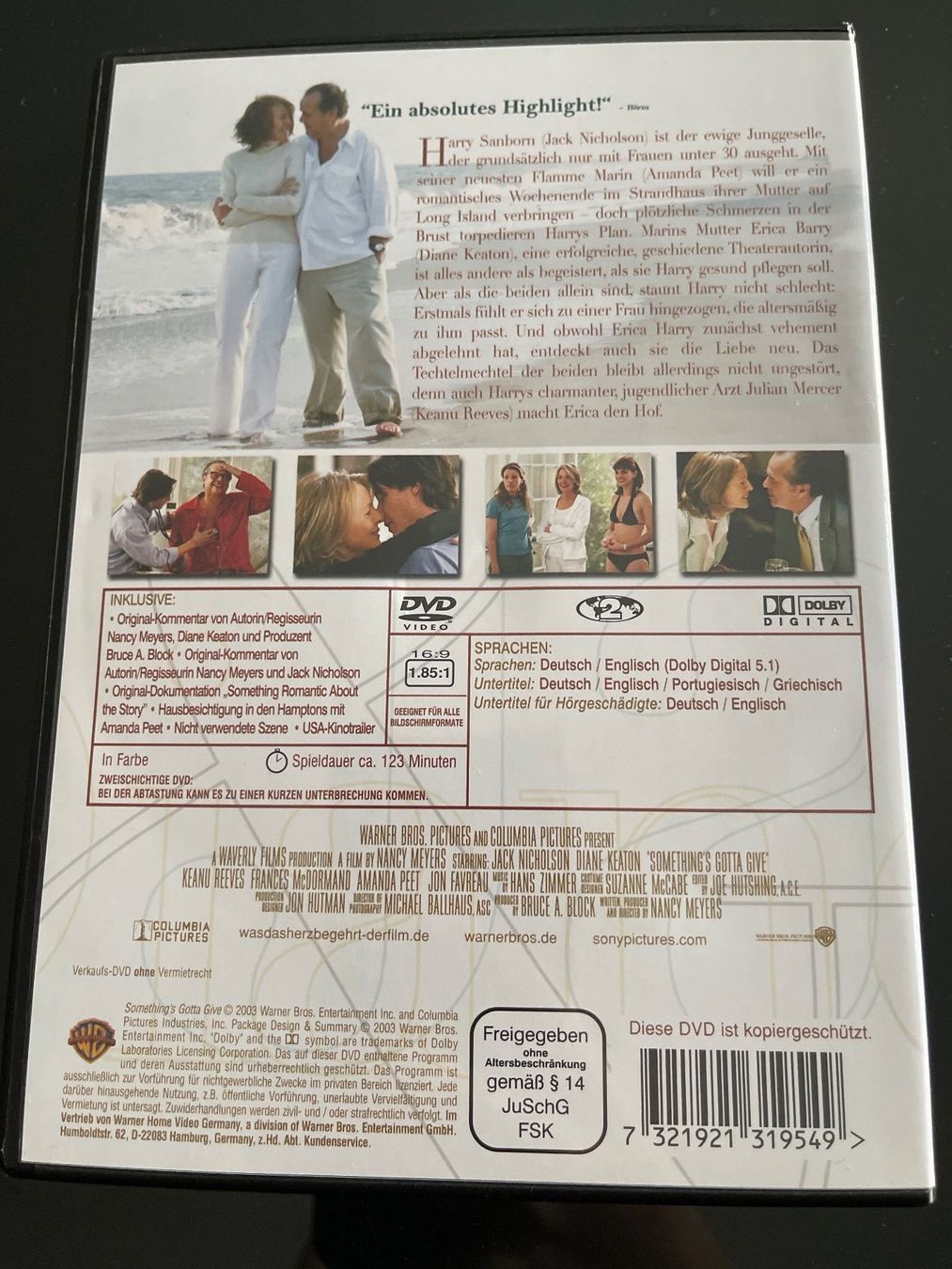 Alle DVDs: DVD // Was das Herz begehrt – Gebraucht aus Schönenwerd von d.chiara 1