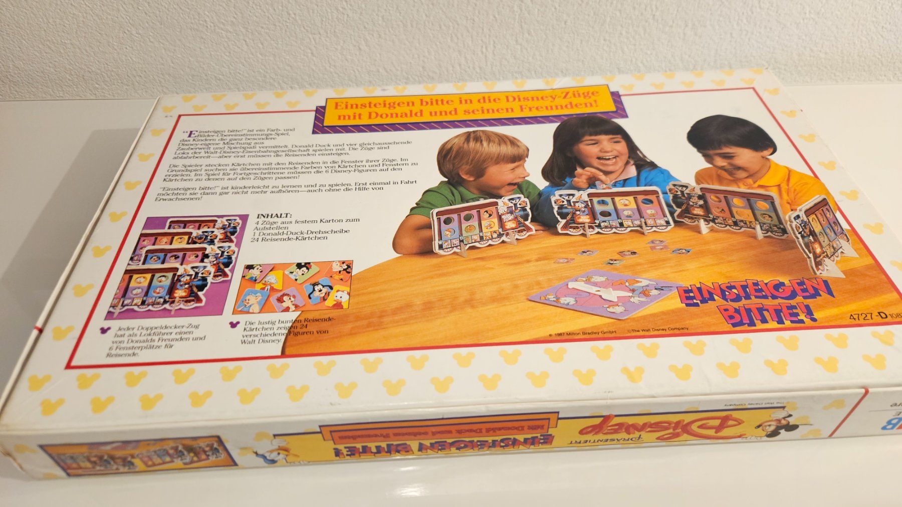 Giochi: Gioco da tavolo Disney "Einsteigen Bitte!" – Usato da Melano venduto da H-Sara 1
