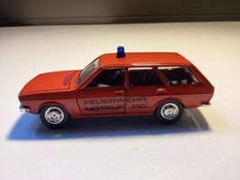 Rares Schuco 1:43 Modell "VW PASSAT FEUERWEHR NOTRUF“ NEU!