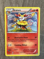 Pokemon Karte Holo Braixen XY161 / XY Black Star Promos