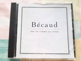 CD Bécaud - Une vie comme roman