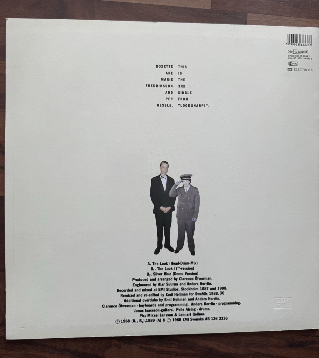 Vinyles: Roxette - The Look  - 12" Maxi - 80s – D'occasion à Rorbas par BlackstarRecords 1