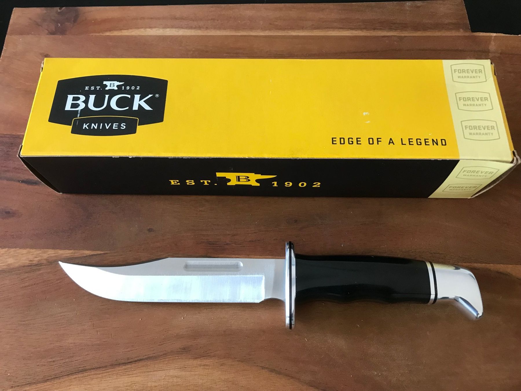 Accessori: Bowie Messer, Buck – Nuovo e nell'imballaggio originale da Malans venduto da ultra2007