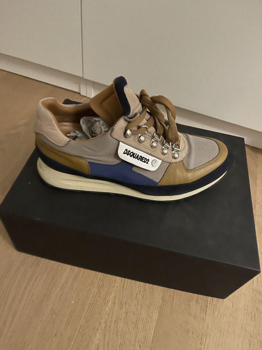 Scarpe da uomo: Dsquared2 Herren Sneaker , Grösse 42 – Nuovo (secondo la descrizione) da Riehen venduto da cobilch1