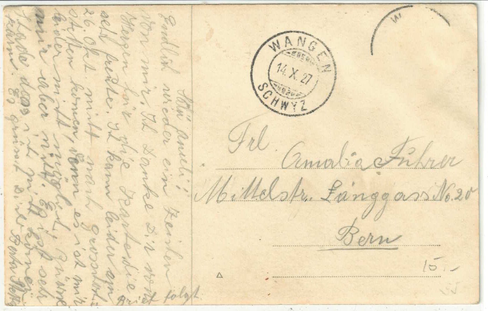 Cartoline postali: Wangen SZ - Generalansicht – Usato da Ettingen venduto da Kartenplanet 1