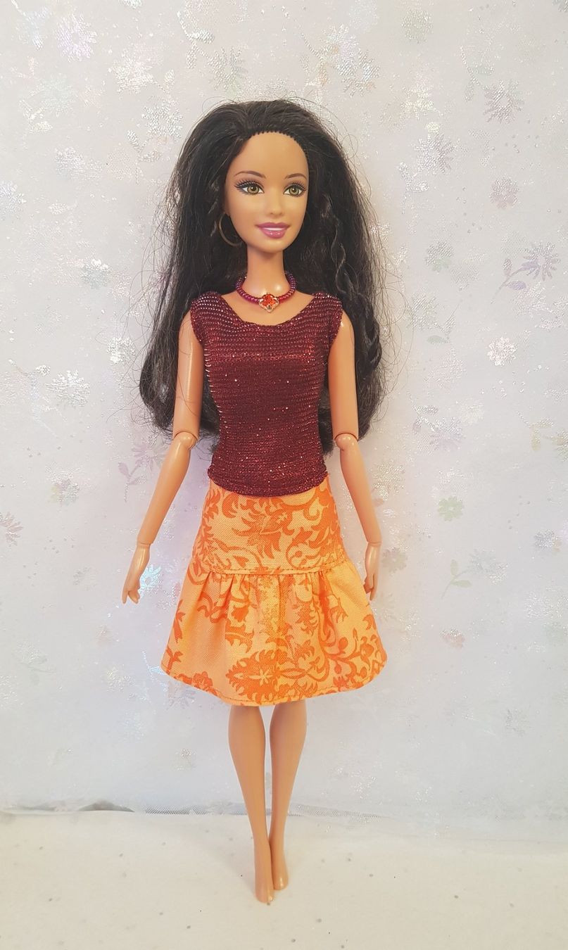 Bambole: Barbie Kleider Set mit Halsschmuck – Nuovo (secondo la descrizione) da Lachen SZ venduto da Sakura4hime