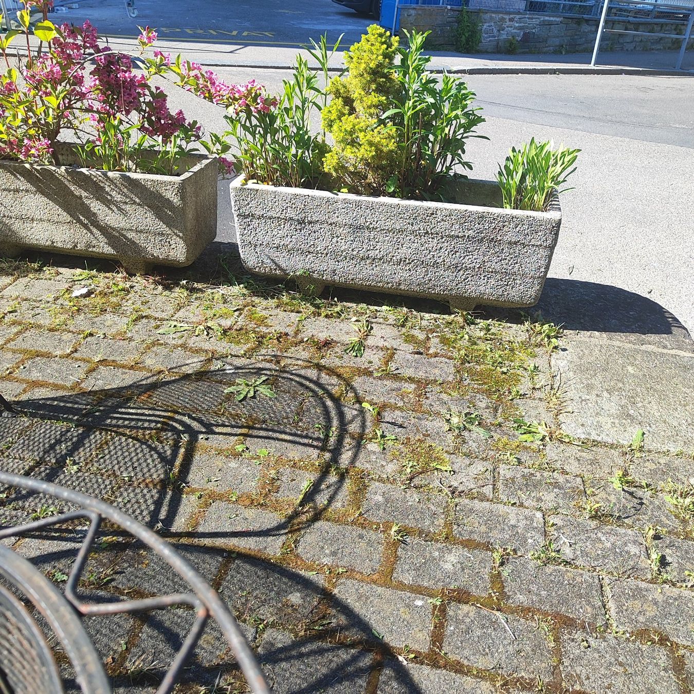 Blumentöpfe: 🌹🌹🌹 2 Beton Blumen trog🌹🌹🌹 – Gebraucht aus Langnau am Albis von Judithsebi 2