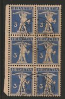 1933 : Tellknabe Nr. 182z im 6-er Block, KP 320.--