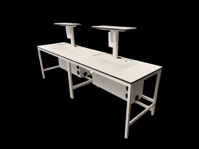 Tables: Table avec support PC rétractable double – D'occasion à Tavannes par inf_9rn2 1