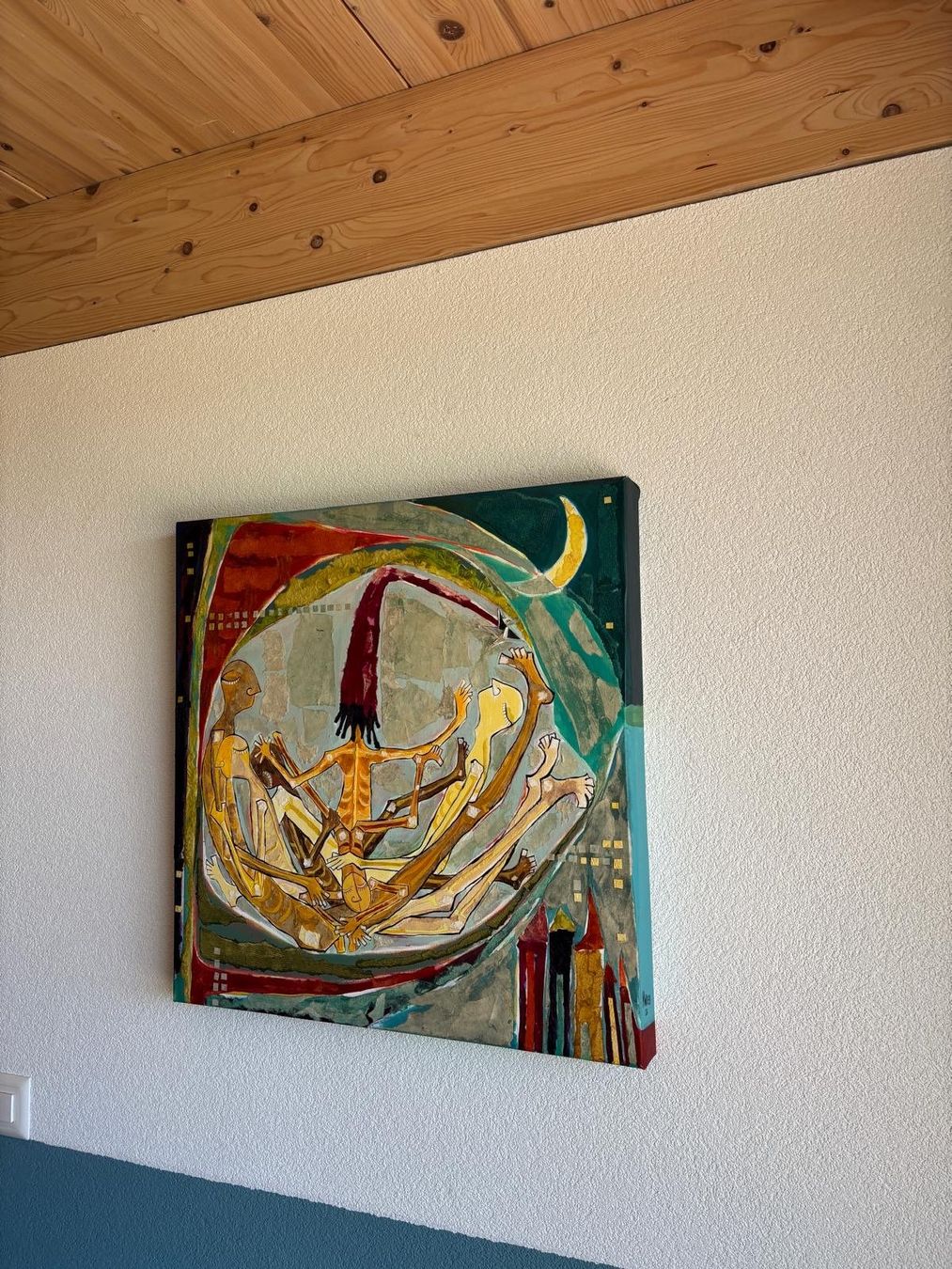 Dipinti: Tableau/Bild de la peintre Maricela Ricos – Usato da Lamboing venduto da Alibona 1