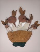Hasen im Korb - Handpuppe - Ungarn