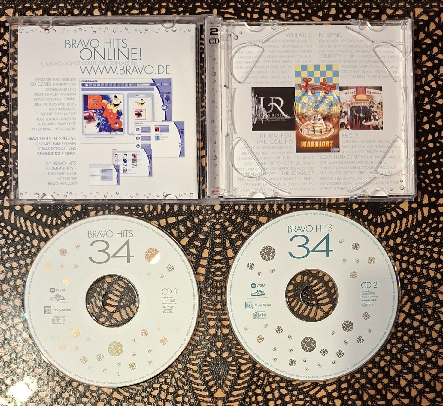 CD: Bravo Hits 34, Doppel CD, 2001, Hit Compilation, Sampler – Usato da Amriswil venduto da Celini3 2