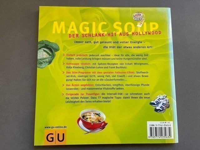 Bücher: DIE MAGISCHE KOHLSUPPE - DAS KULTBUCH – Gebraucht aus Honau von sainj 1