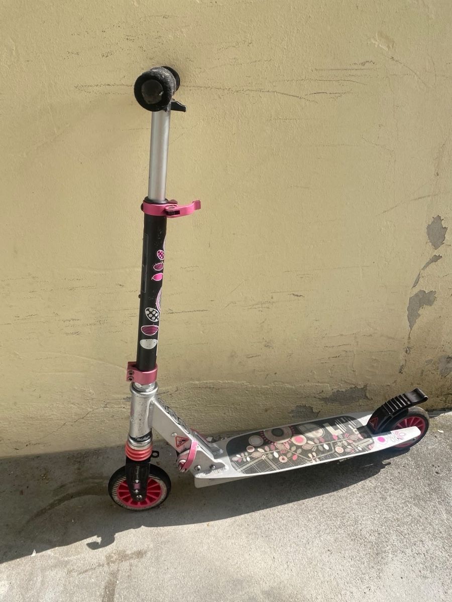 Kickboard: Kinder Tretroller pink/silber gut erhalten – Usato da Baden venduto da njh_czs8