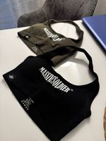 Sport BHs Massivesoldier Grösse S schwarz/oliv 2 Stck.
