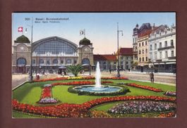 BASEL - Bundesbahnhof - 1931