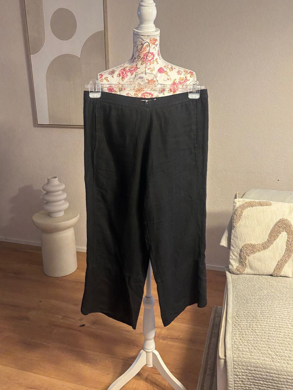 Pantaloni: Natural Wave Culotte 100% Leinen – Usato da St. Margrethen SG venduto da dijanaO