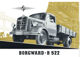 Lastkraftwagen Borgward B 522 - Originalprospekt 1959