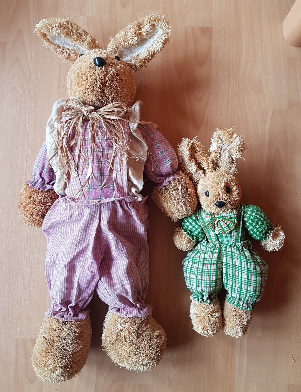 Statuette: 2 HASEN / OSTERN / DEKO / VINTAGE STYLE – Usato da Sax venduto da prinzenrollen 3