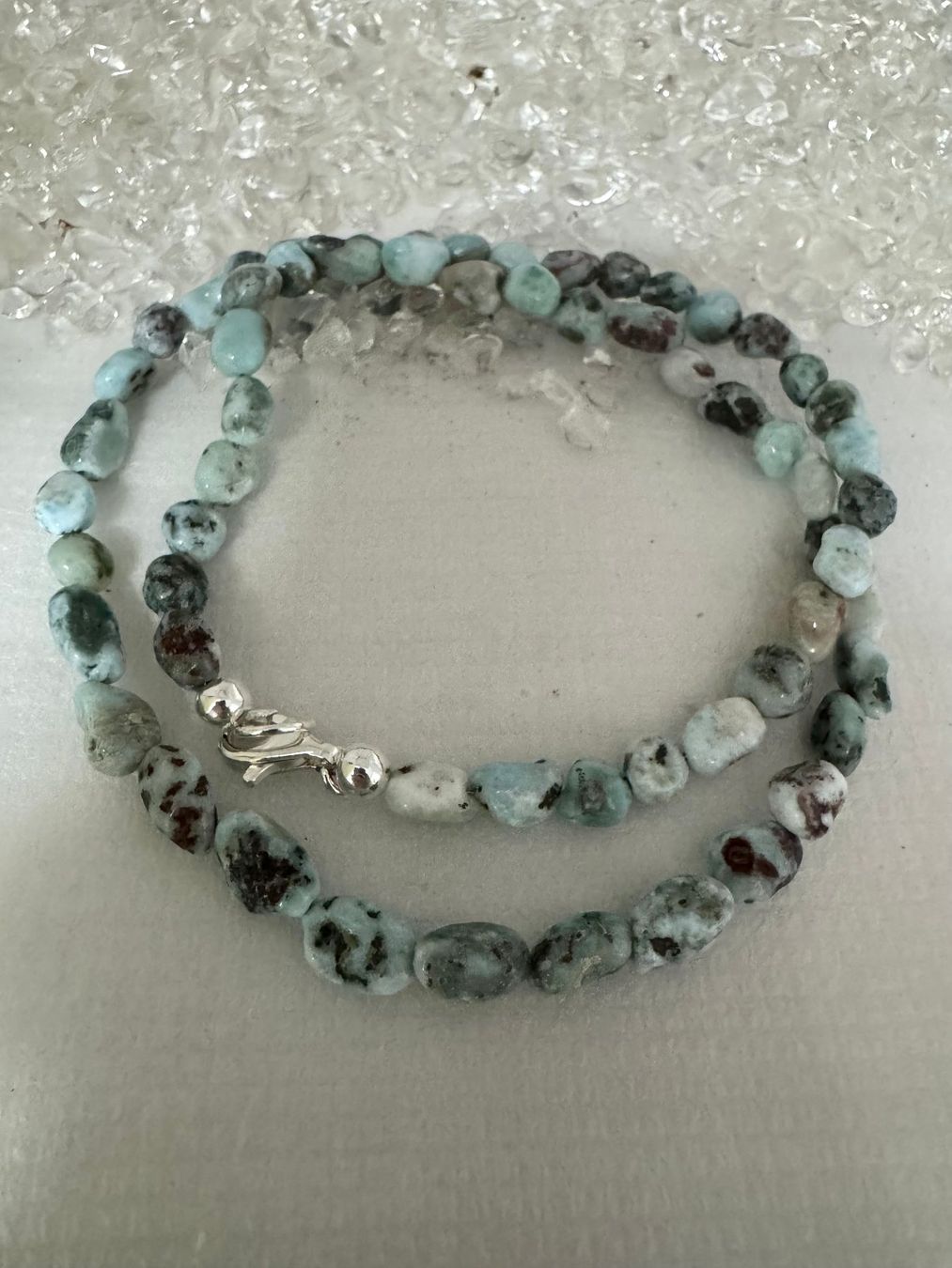 Catenine: Halskette / Larimar / echt – Nuovo (secondo la descrizione) da Biberist venduto da tl-schmuck
