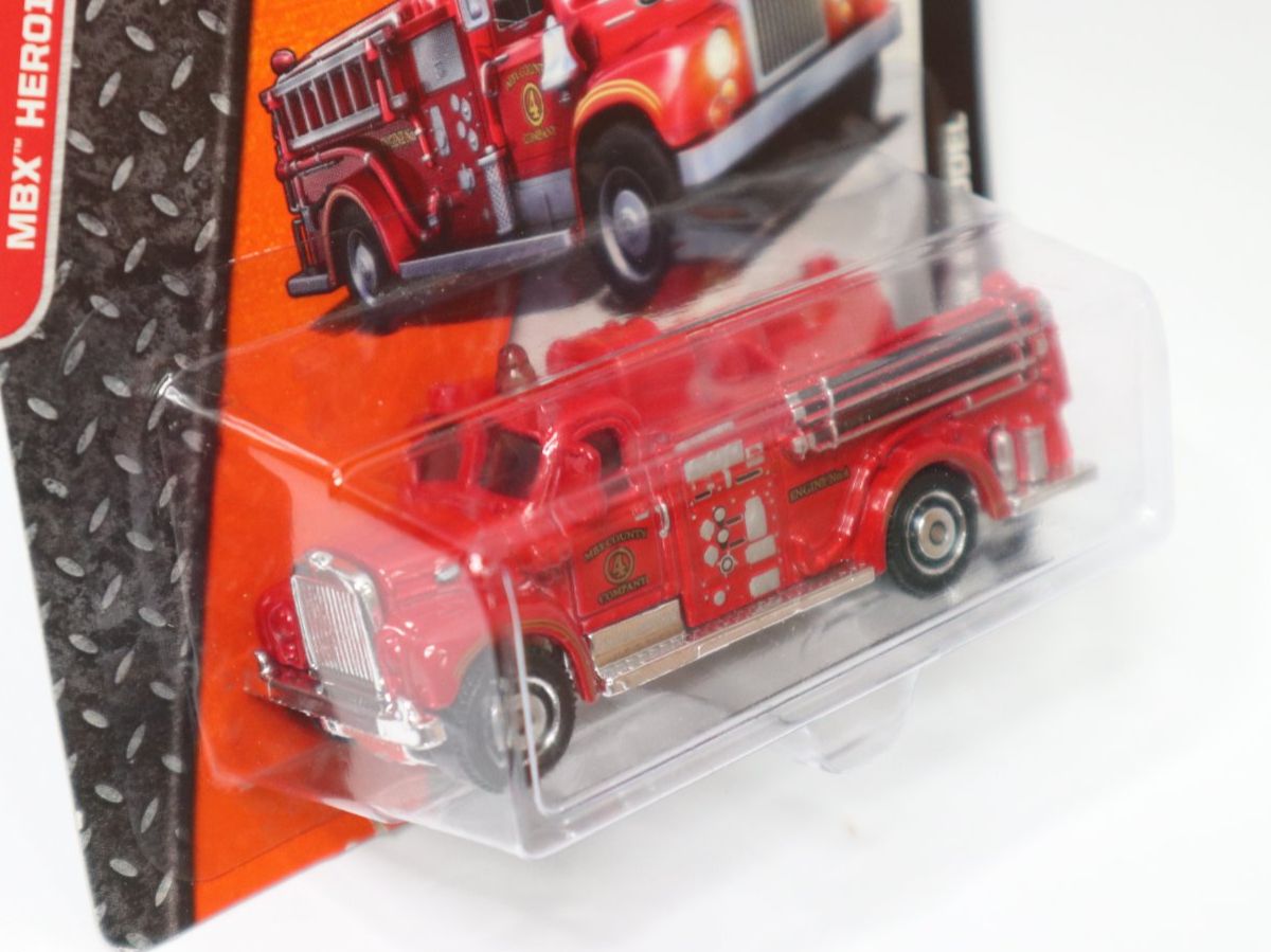 Matchbox Modellini d'auto: Matchbox 1963 Feuerwehr Mack B Model, von 2013 – Nuovo e nell'imballaggio originale da Eschenbach SG venduto da Astalavista 1
