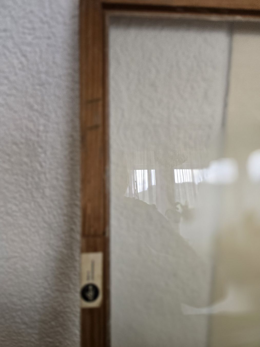 Bilderrahmen: Holzrahmen mit Glasabdeckung 44cm x 34 cm – Gebraucht aus Thal von Vintagekeller 2