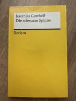 Die schwarze Spinne, Jeremias Gotthelf, Reclam