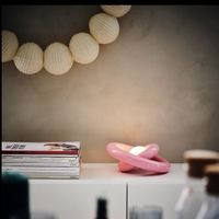 Strala Lampe Gustaf Westman x Ikea rosa