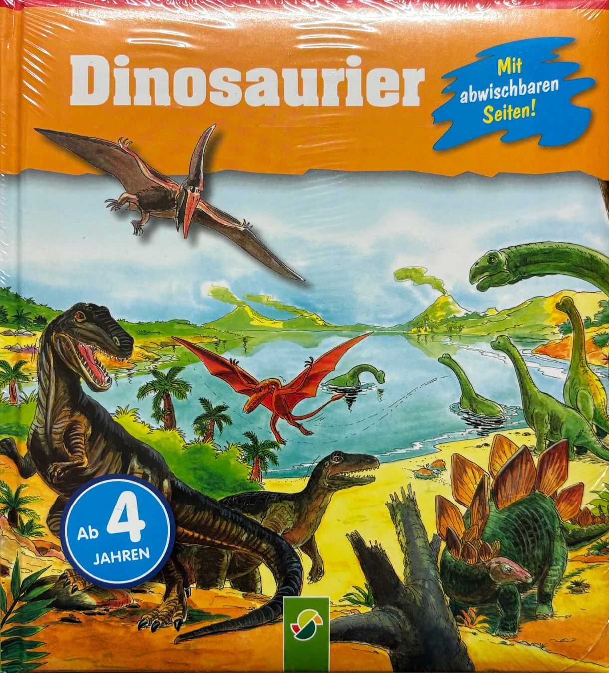 Libri: Dinosaurier (mit abwaschbaren Seiten) – Nuovo e nell'imballaggio originale da Sarnen venduto da Livres