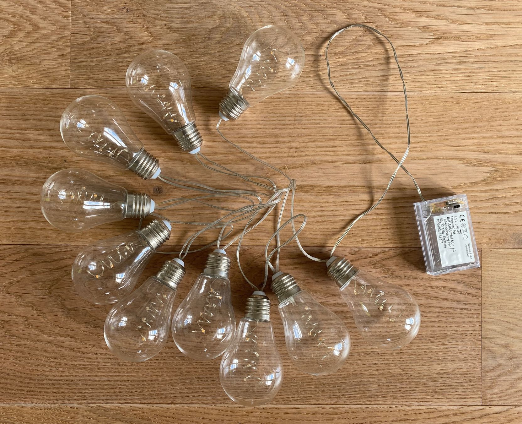 Guirlandes lumineuses: Lichterkette Glühbirnen-Optik – Neuf (Voir description) à Aarau par Ahoffa 2