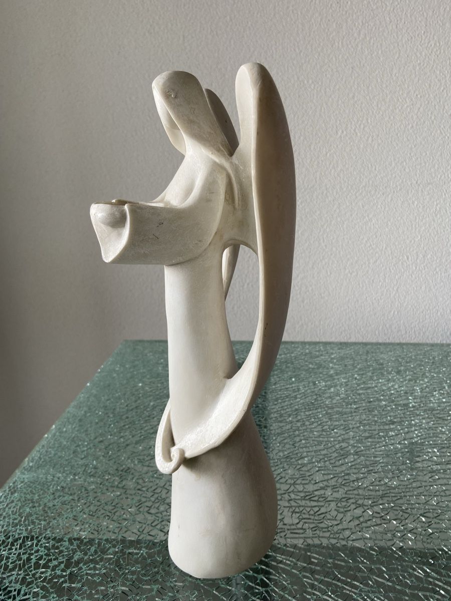 Statuette: Sehr schöne grosse Engelfigur – Usato da Oftringen venduto da andrax 6