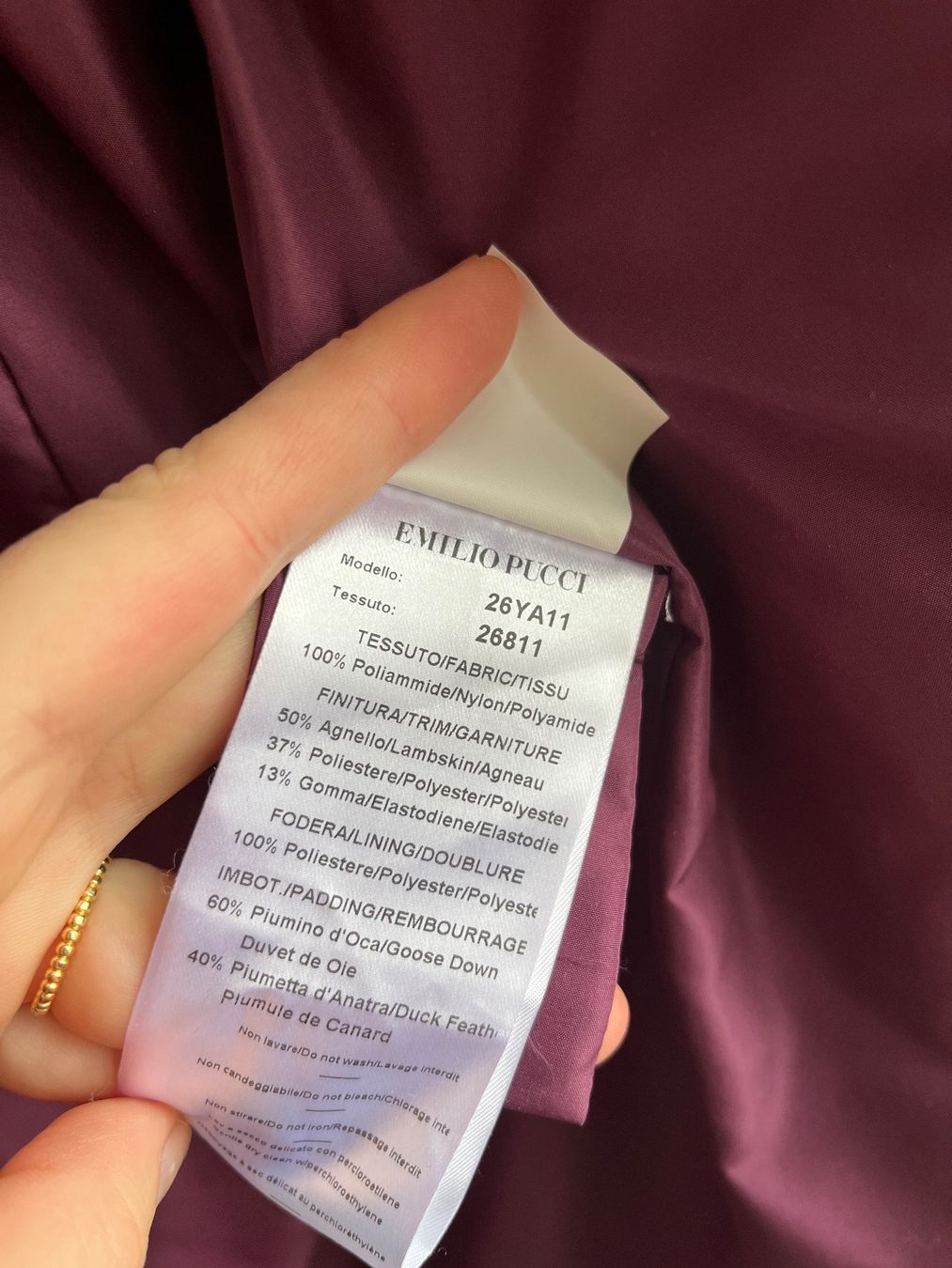 Giacche: Emilio Pucci Daunenjacke, Gr. 36 -38 – Usato da Bonstetten venduto da kosamui303 5