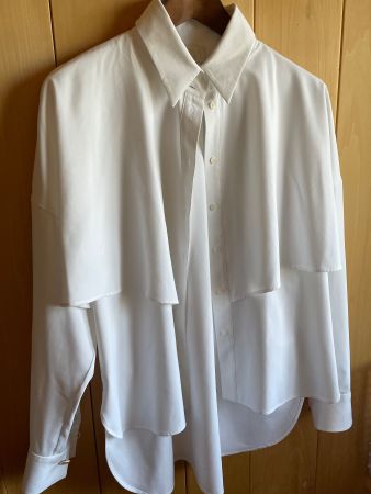 Bluse Disque Weiss Grösse XS Ina Kess