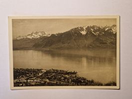 Vevey et les Alpes