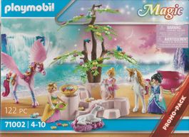 PLAYMOBIL  MAGIC 71002 scatola danneggiata CARROZZA CON UNIC