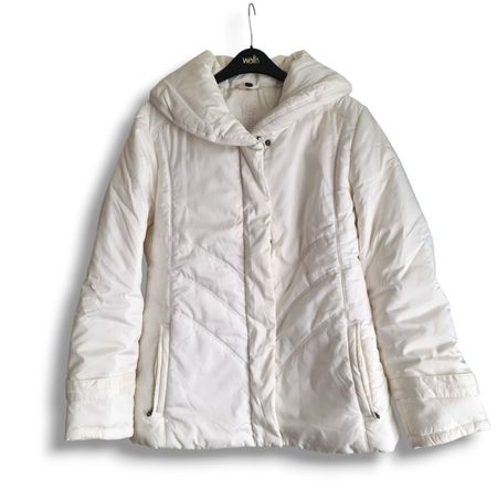 Veste d'hiver blanche, taille 40