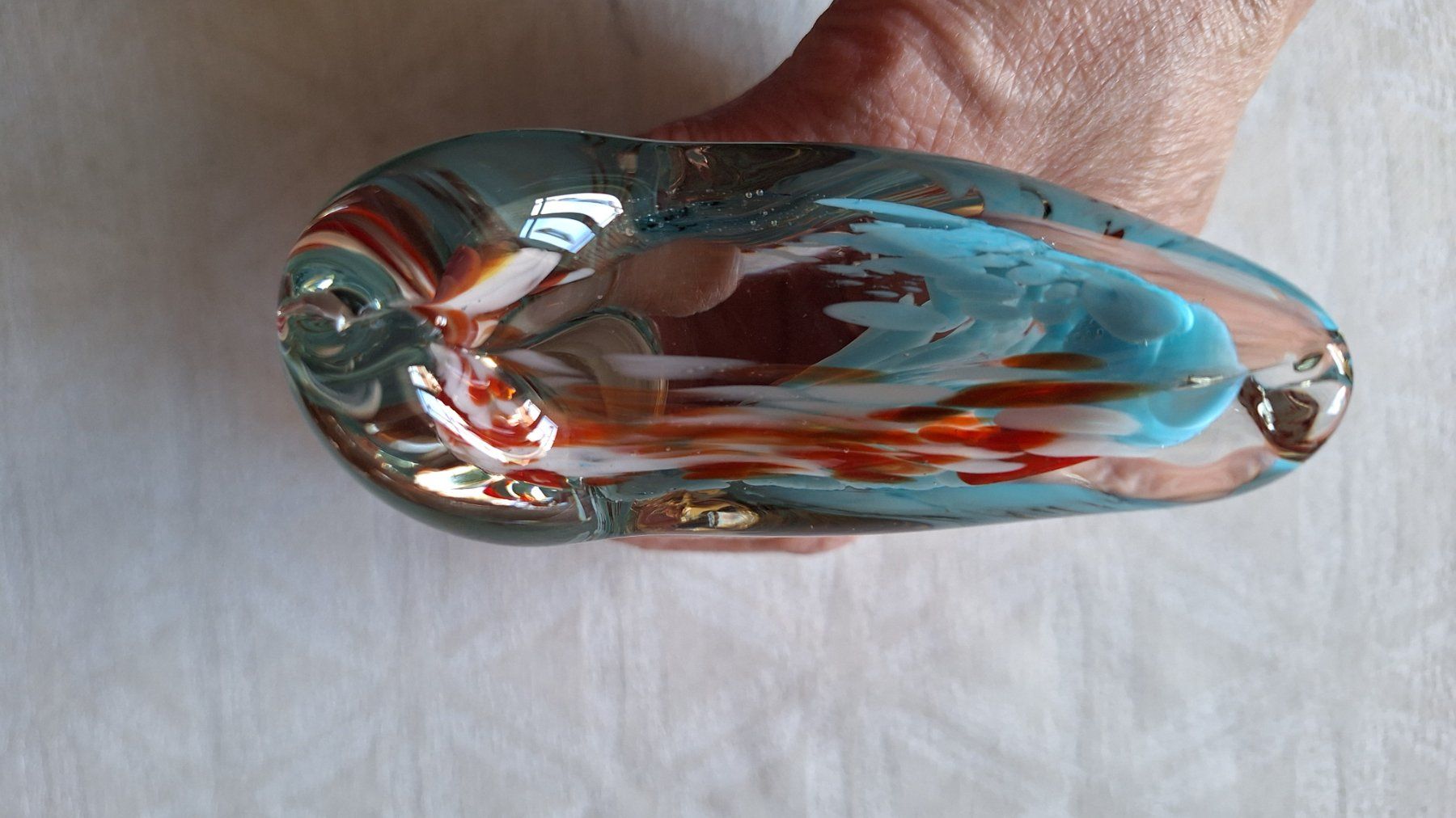 Murano Apribottiglie & Tappi per chiusura: Flaschenverschluss  Murano - Glas Vogelform – Usato da Dornach venduto da majo8689 3
