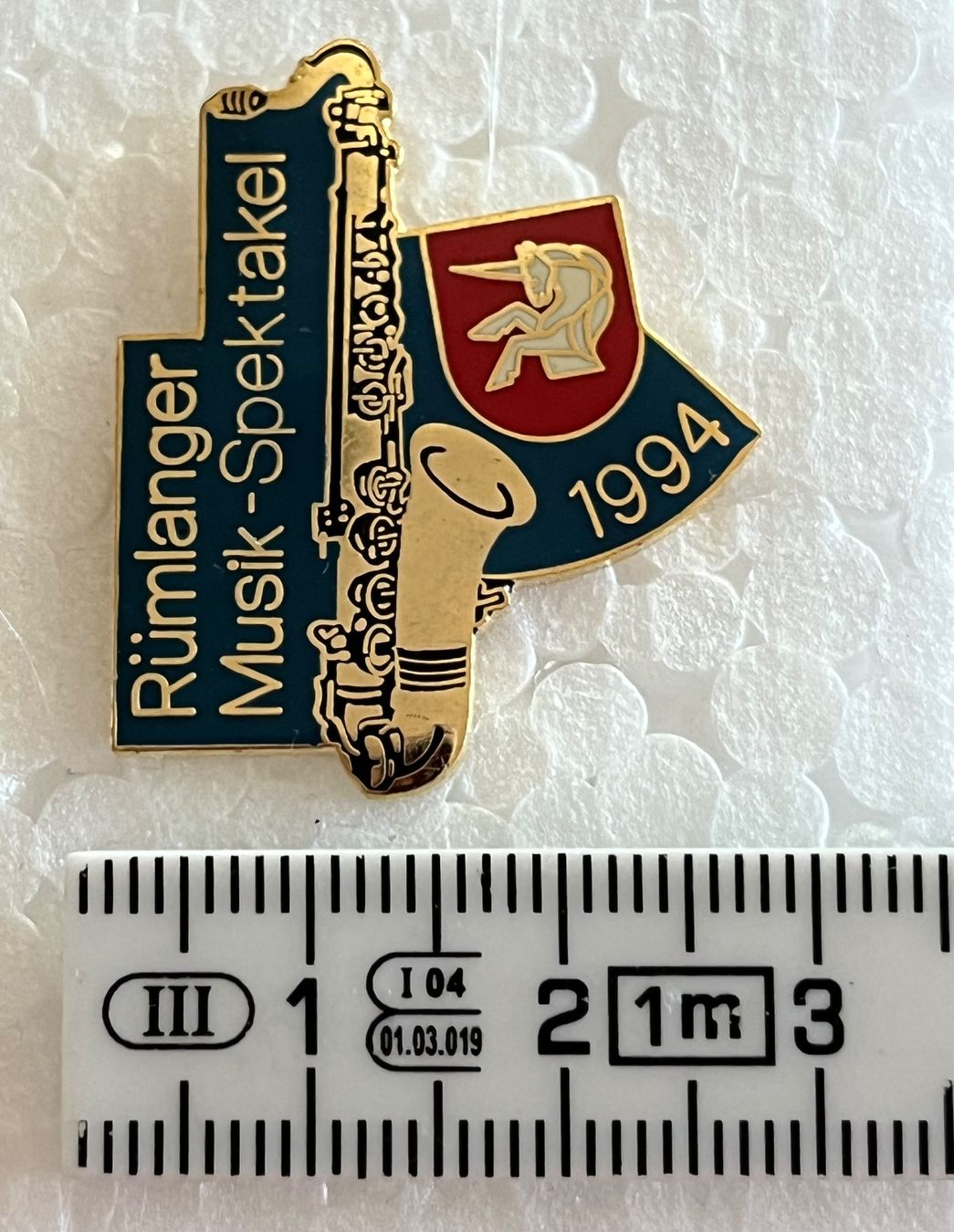 Placchette & Badge: 4 Pins Blasmusik – Usato da Zürich venduto da Gurkis 3